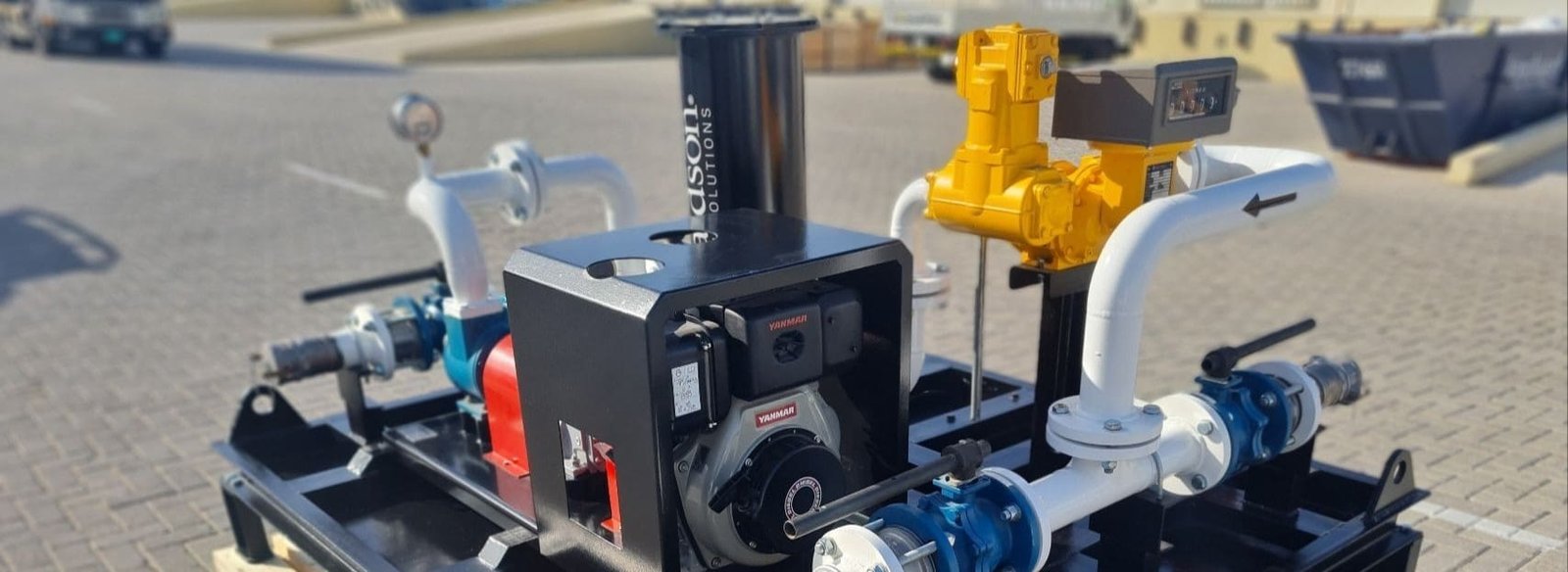 Industrial equipment display