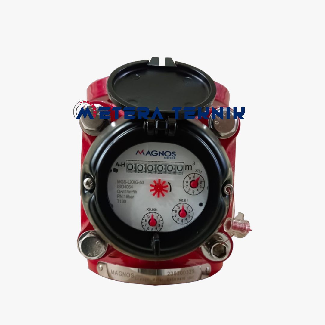 Jual Water Meter Air Limbah Merk Magnos Size 1.5 Inch 