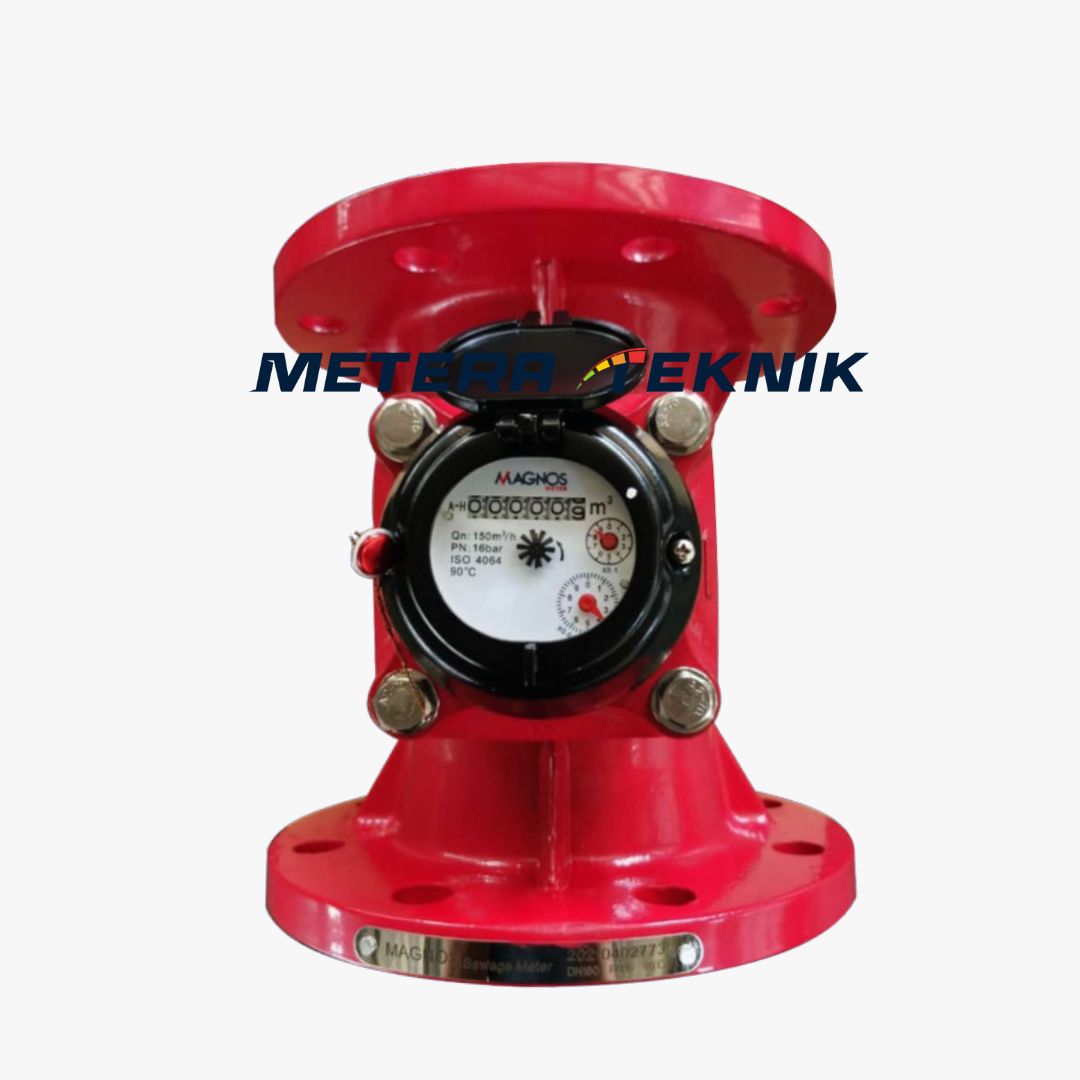 Jual Water Meter Air Limbah Merk Magnos Size 6 Inch 