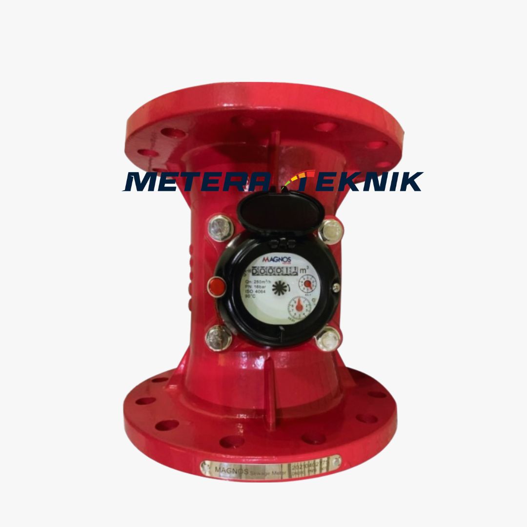 Jual Water Meter Air Limbah Merk Magnos Size 8 Inch 