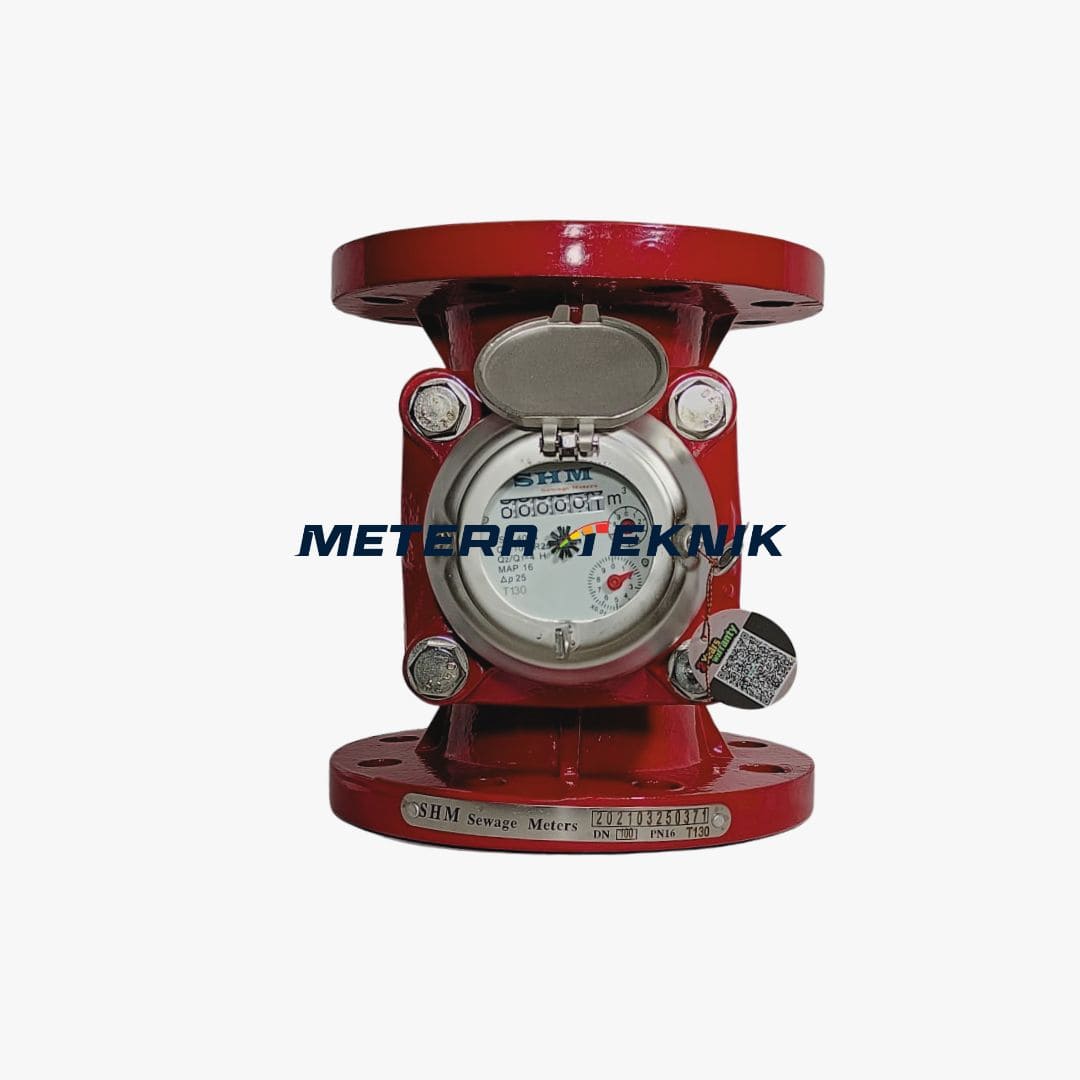 Jual Water Meter Air Limbah Merk SHM Size 5 Inch 