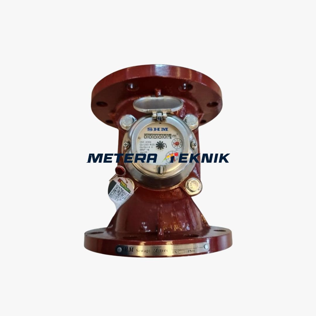 Jual Water Meter Air Limbah Merk SHM Size 6 Inch 