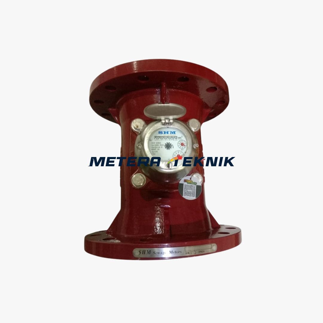 Jual Water Meter Air Limbah Merk SHM Size 12 Inch 