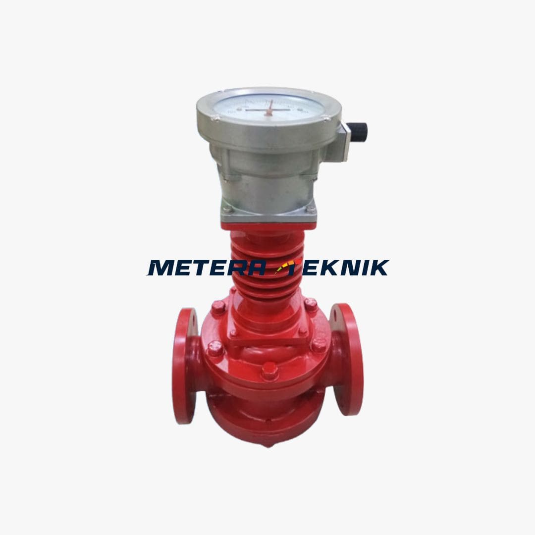 Oval Gear Flow Meter Merk SHM DN150 Size 6 Inch 