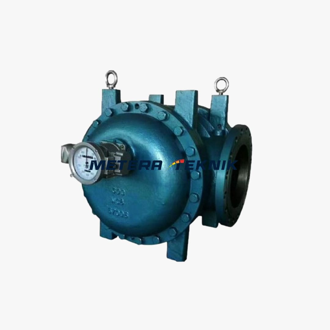 Jual Spiral Rotor Analog Flow Meter SHM Size 1 Inch