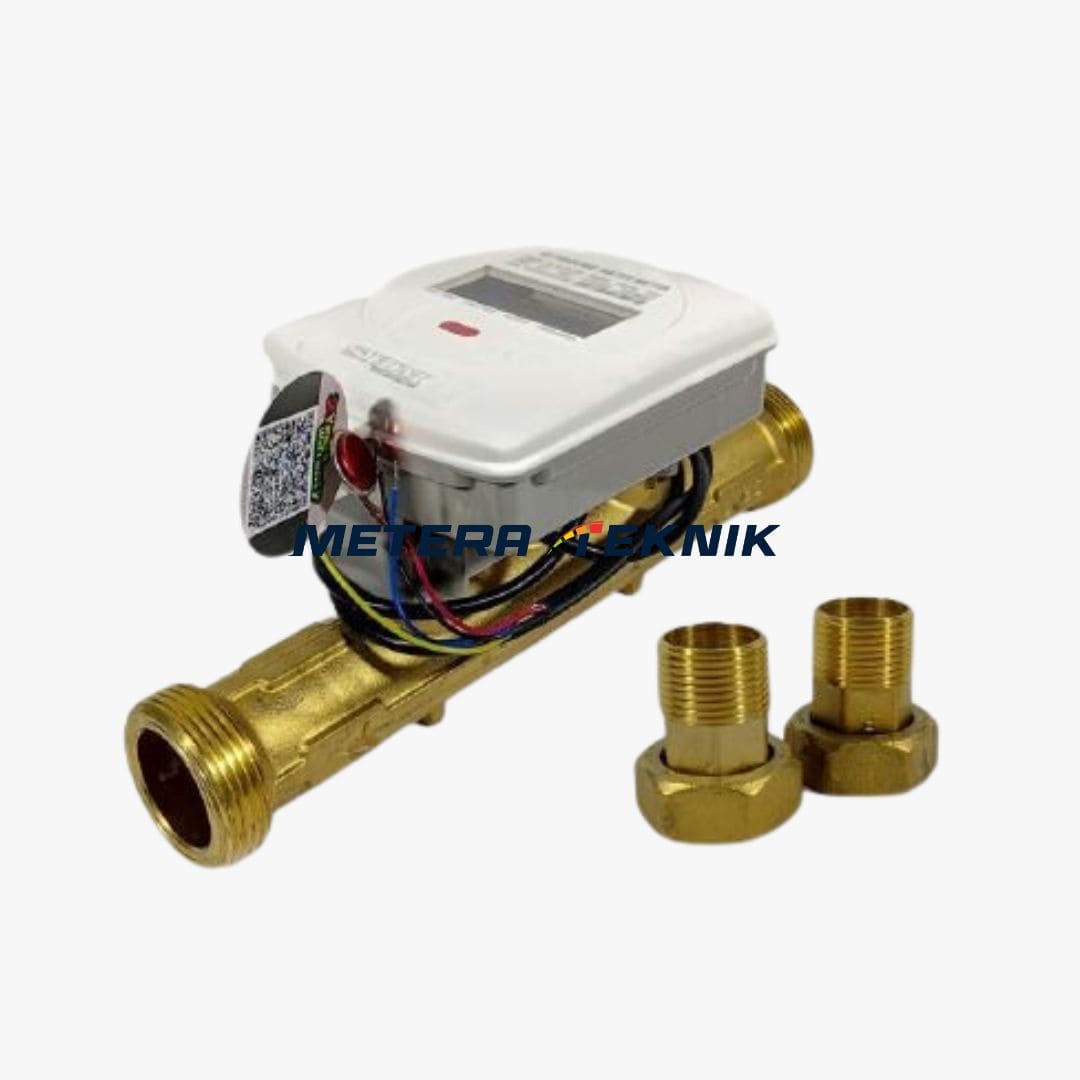 Jual Ultrasonic Screw  Flow Meter SHM Size 1.5 Inch