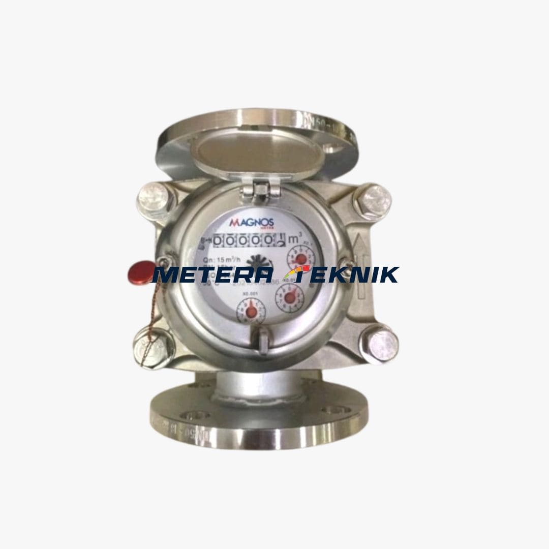 Jual Water Meter Stainless Steel 316L Merk Magnos Size 2 Inch