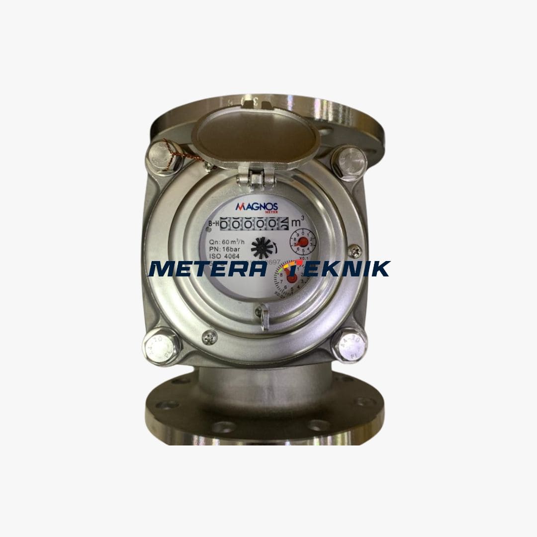 Jual Water Meter Stainless Steel 316L Merk Magnos Size 3 Inch