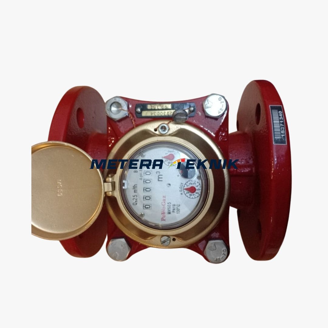 Jual Water Meter Powogaz Hot Water Size 1.5 Inch