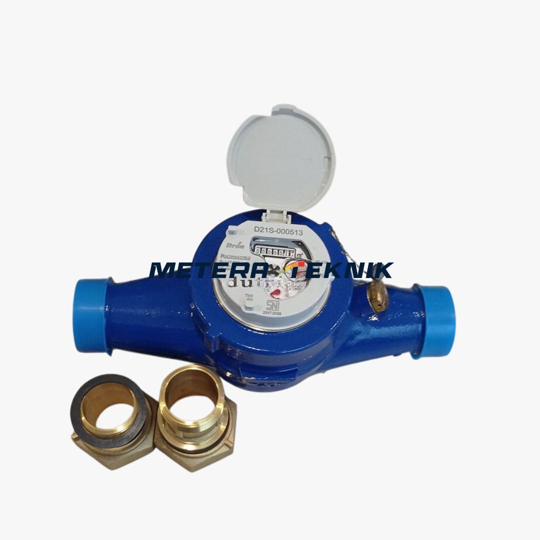 Water Meter Itron Tipe Multimag Cyble Size 1.5 Inch