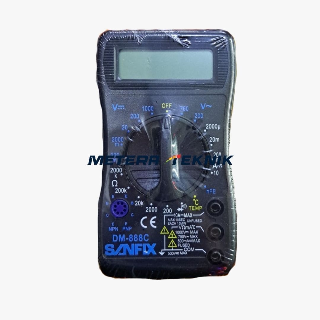 Jual SANFIX DM-888CDigital Multimeter +Themometer