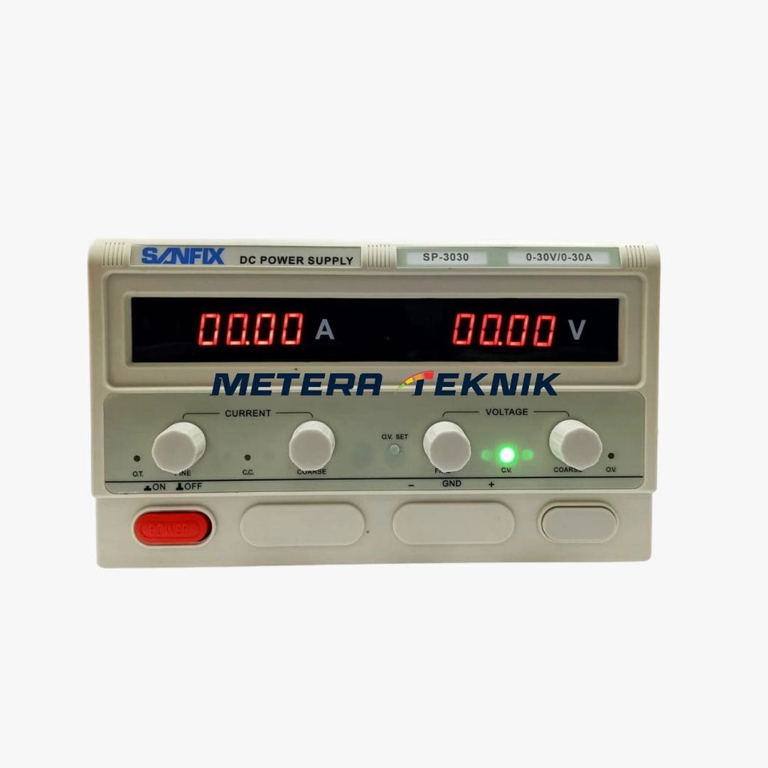 Jual SANFIX DC Power Supply Model SP-3030 : 0~30V/0~30A