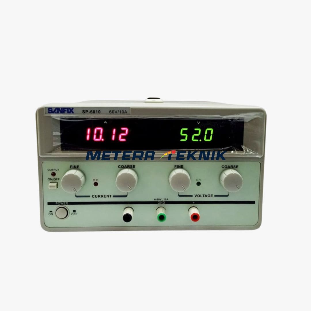 Jual SANFIX DC Power Supply Model SP-6010 : 0~60V/0~10A