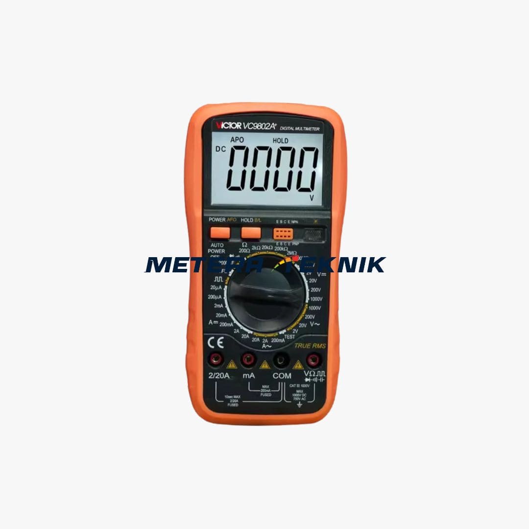 Digital Multimeter Victor Model VC9802A