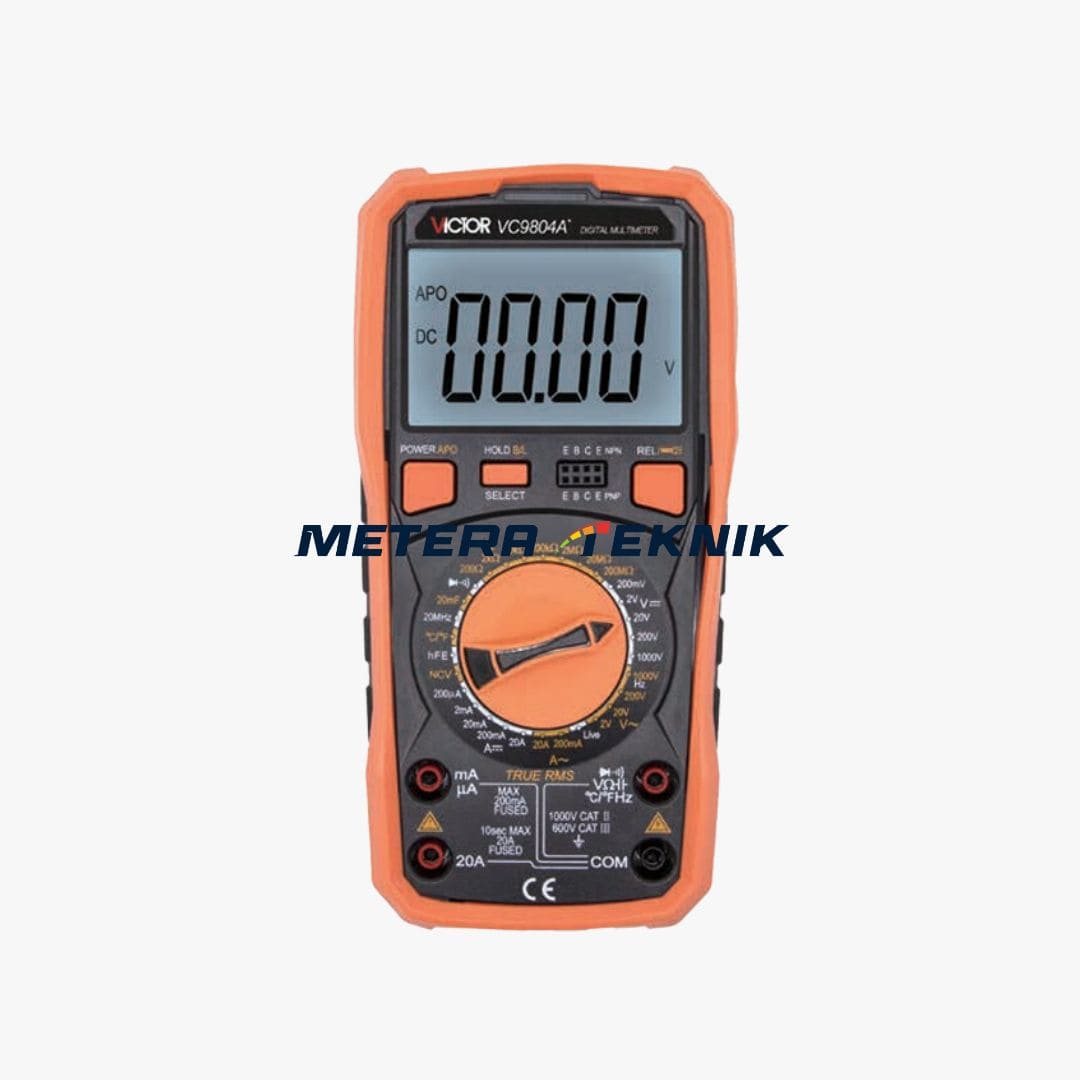 Digital Multimeter Victor Model VC9804A+