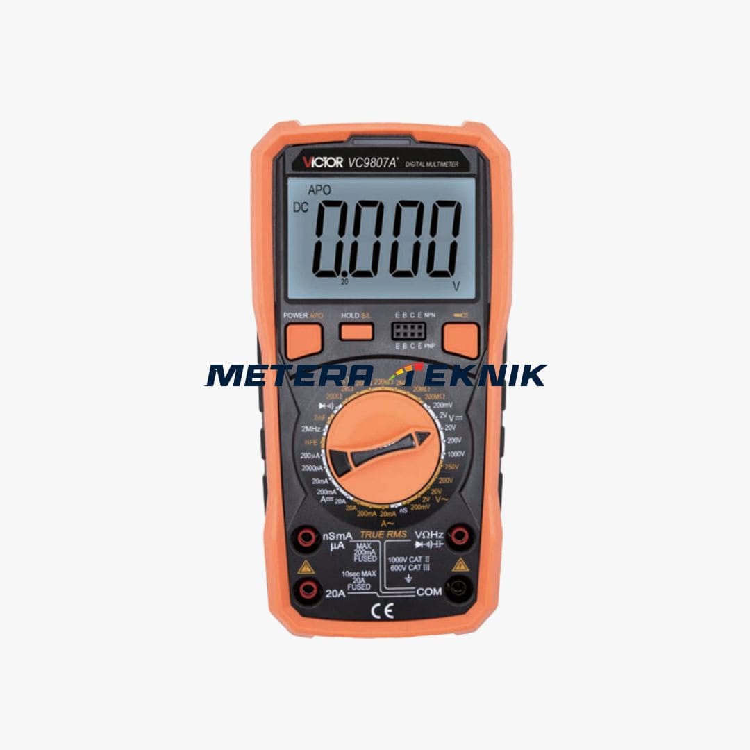 Digital Multimeter Victor Model VC9807A+