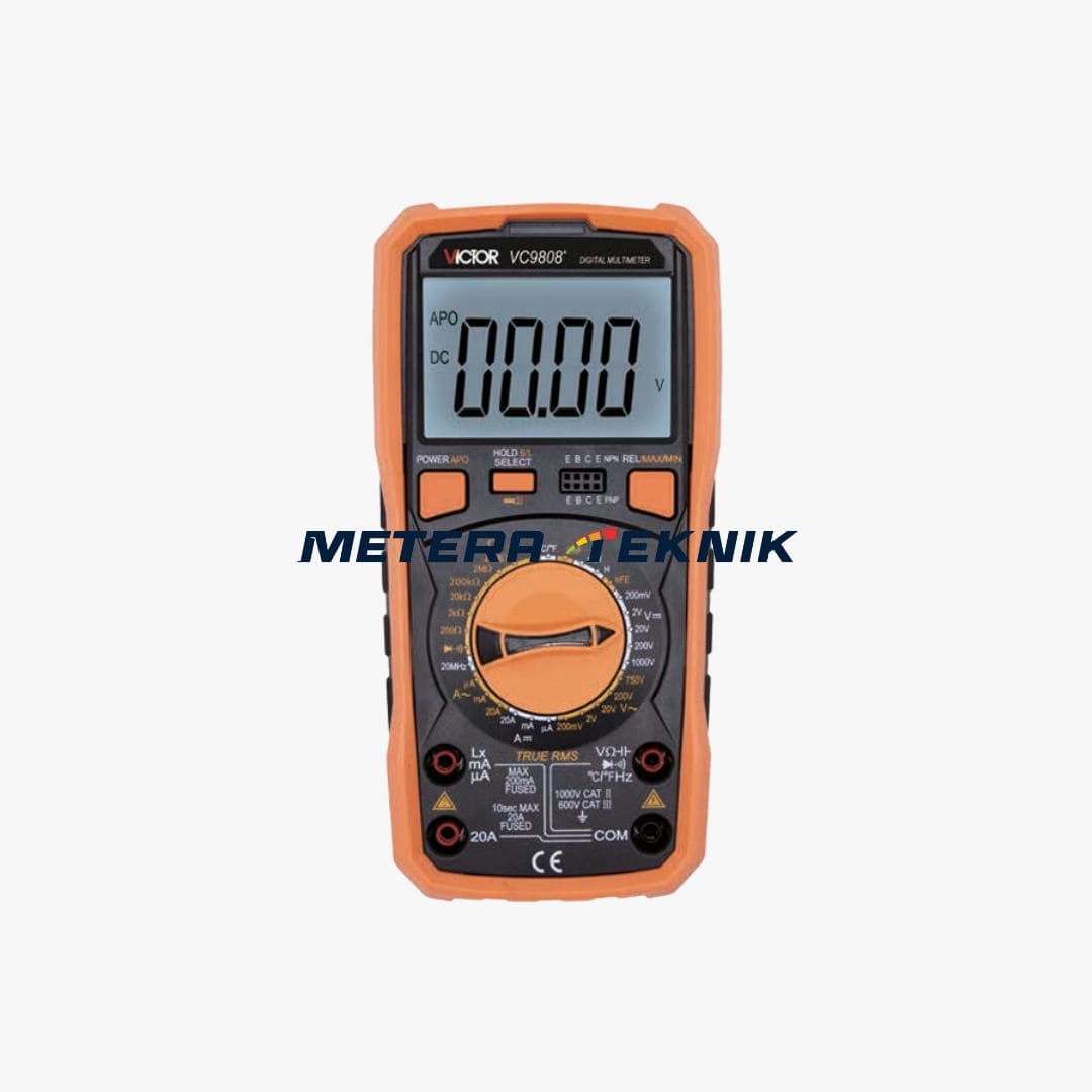 Digital Multimeter Victor Model VC9808+